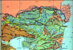 Harta - Delta Dunarii